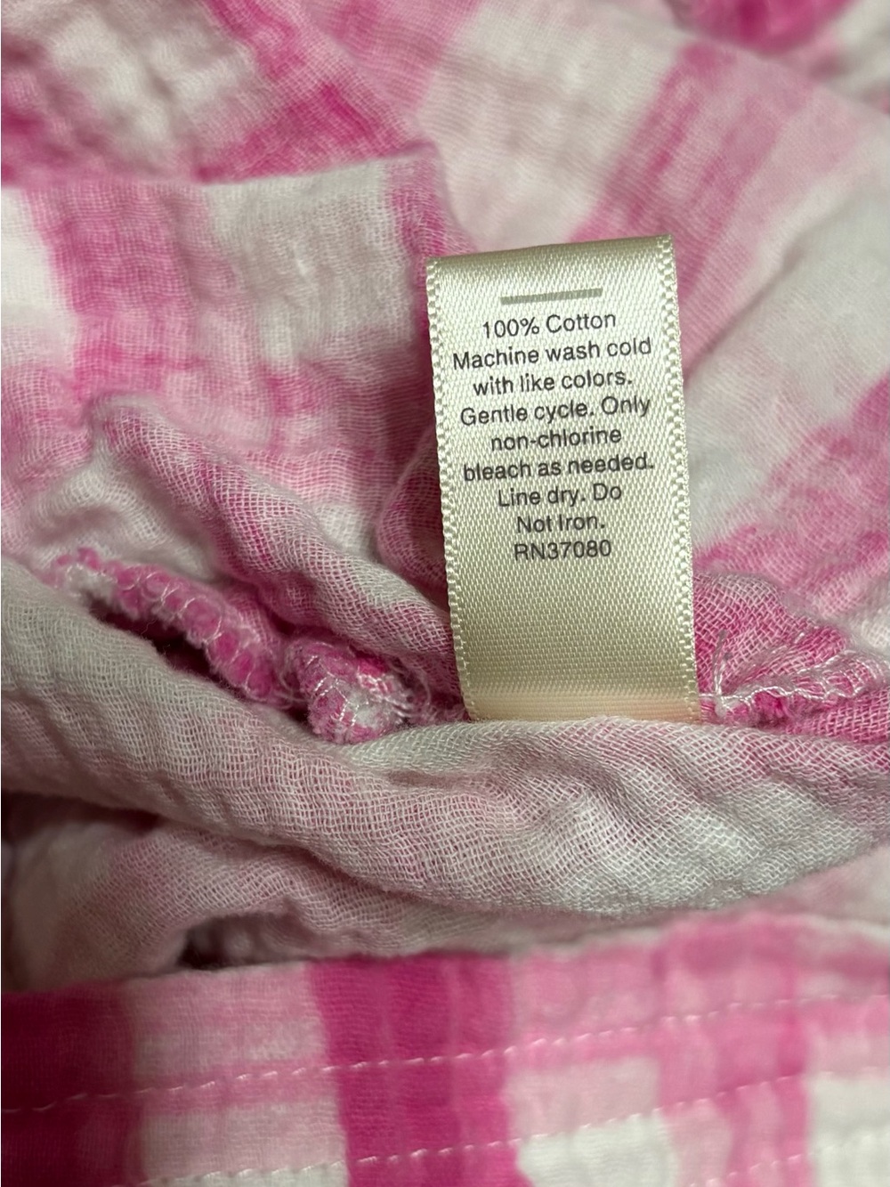 Cato Pink and White Plaid V-Neck Dress with Flutter Sleeves XL - Picture 4 of 6